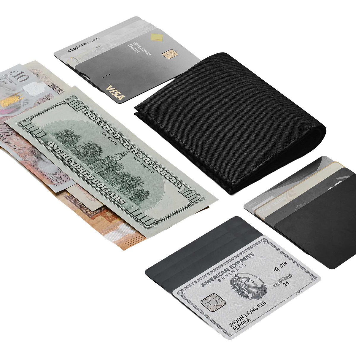 Ark Bifold Cash Wallet Alpaka AD010620521 Wallets One Size / Army Green | Axoflux 300D