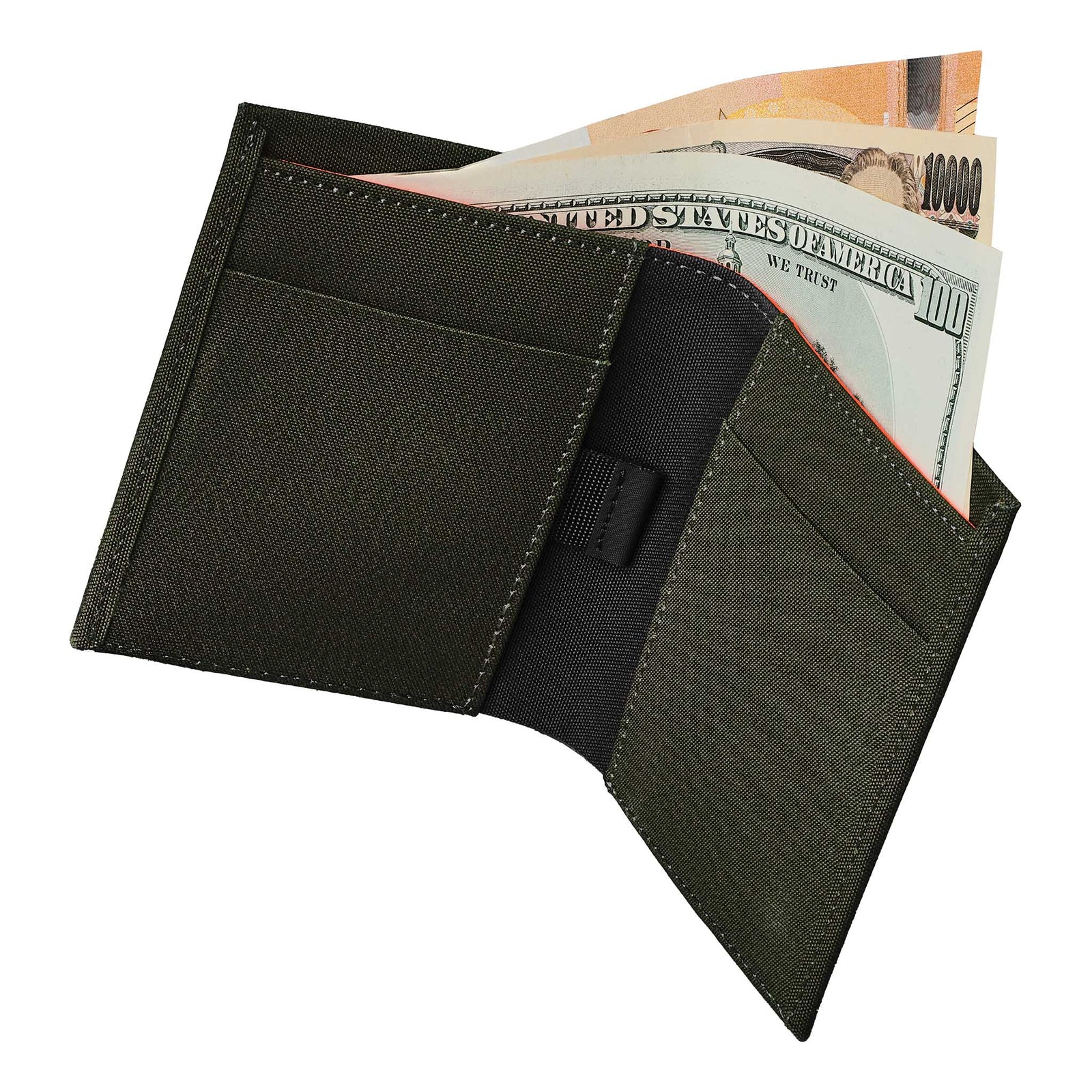 Ark Bifold Cash Wallet Alpaka AD010620521 Wallets One Size / Army Green | Axoflux 300D