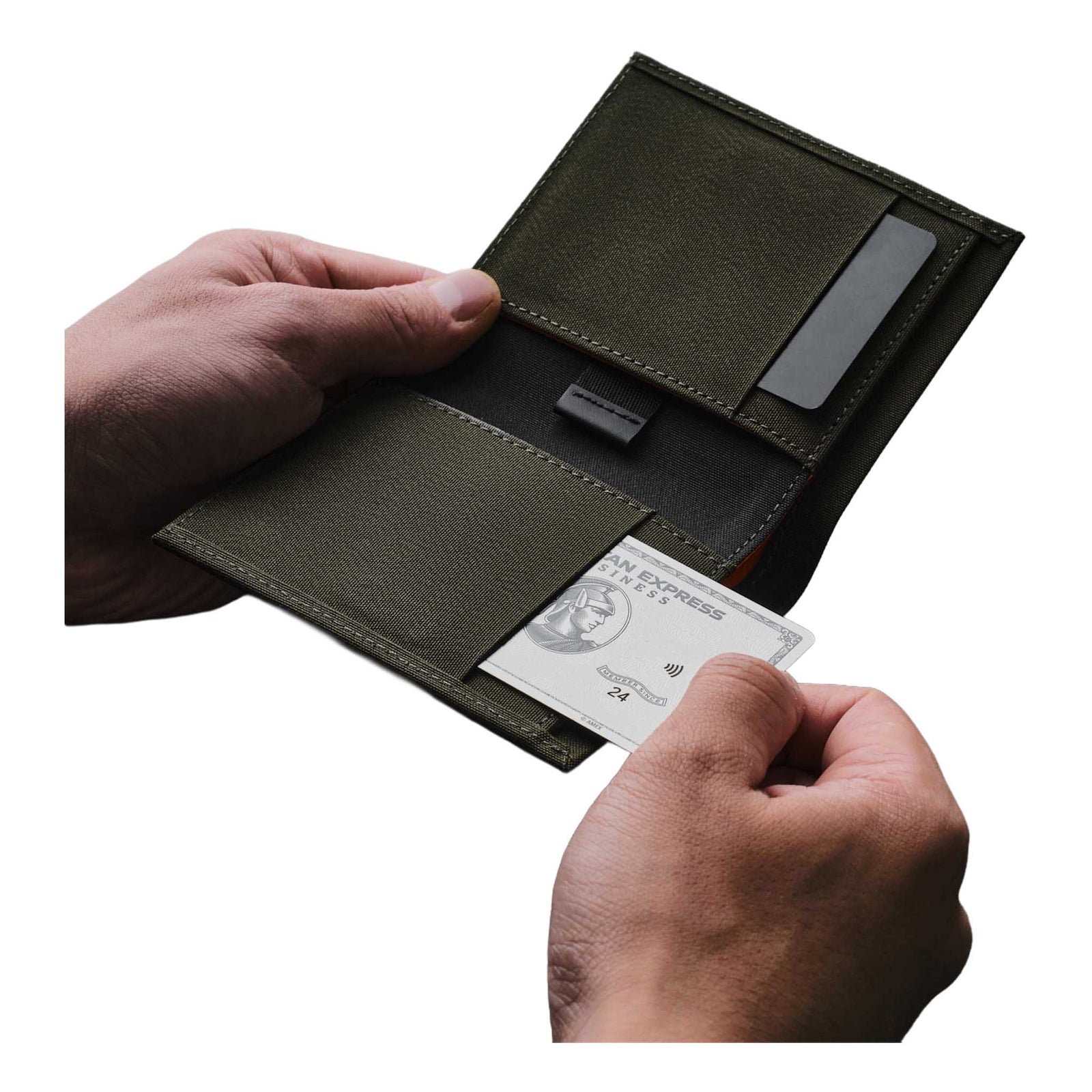Ark Bifold Cash Wallet Alpaka AD010620522 Wallets One Size / Army Green | Axogrid 300D