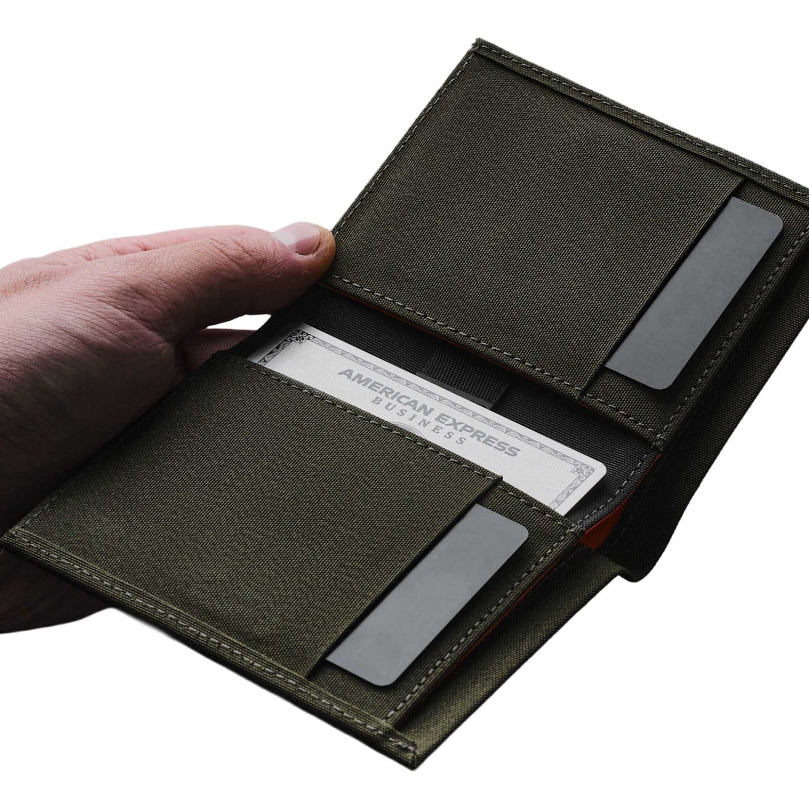 Ark Bifold Cash Wallet Alpaka AD010620522 Wallets One Size / Army Green | Axogrid 300D
