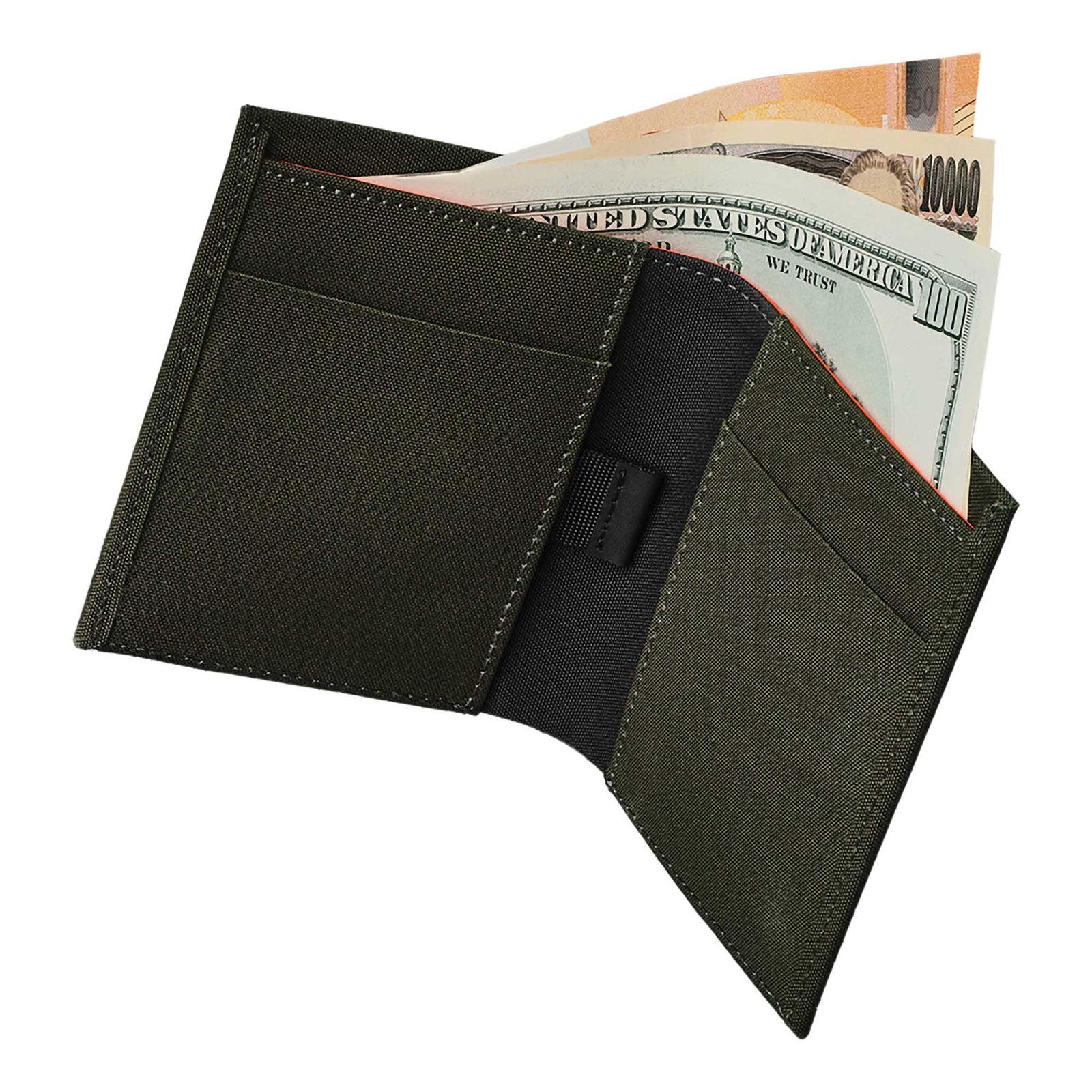 Ark Bifold Cash Wallet Alpaka AD010620522 Wallets One Size / Army Green | Axogrid 300D