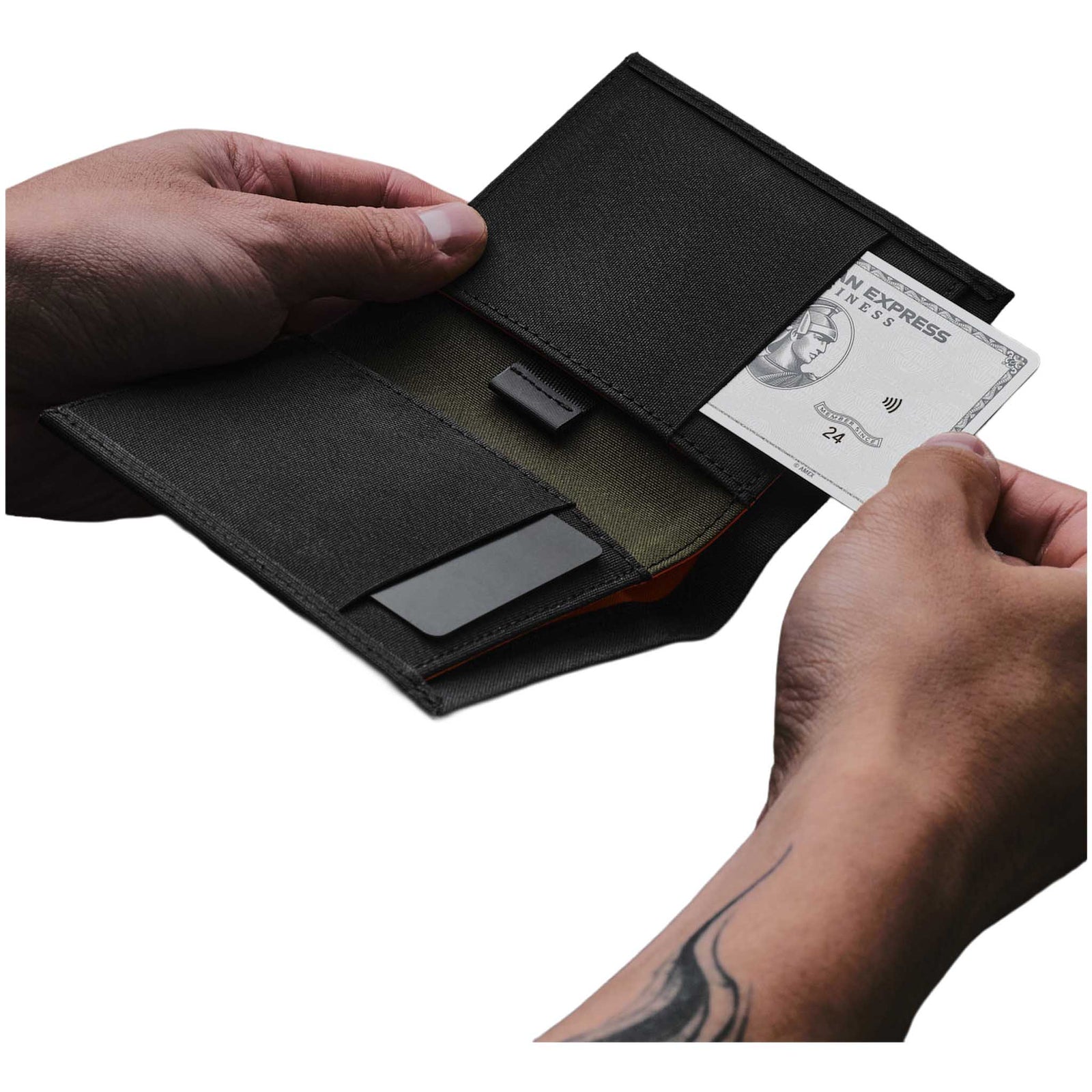 Ark Bifold Cash Wallet Alpaka AD010620122 Wallets One Size / Black | Axogrid 300D