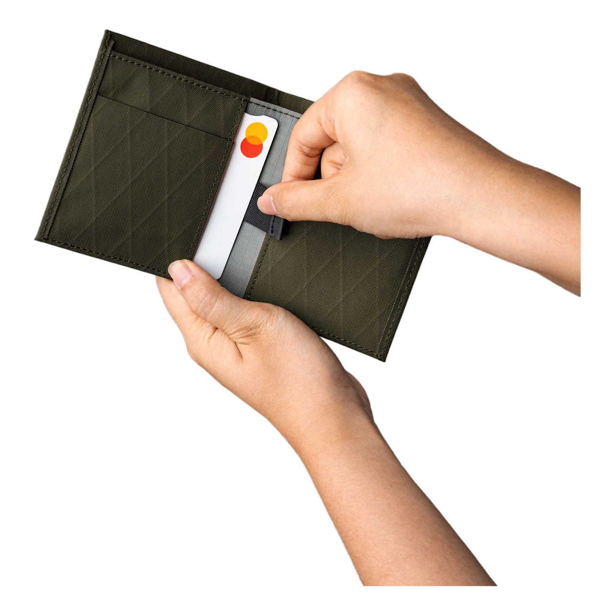 Ark Bifold Cash Wallet Alpaka AD010620507 Wallets One Size / Olive Green| X-Pac X42