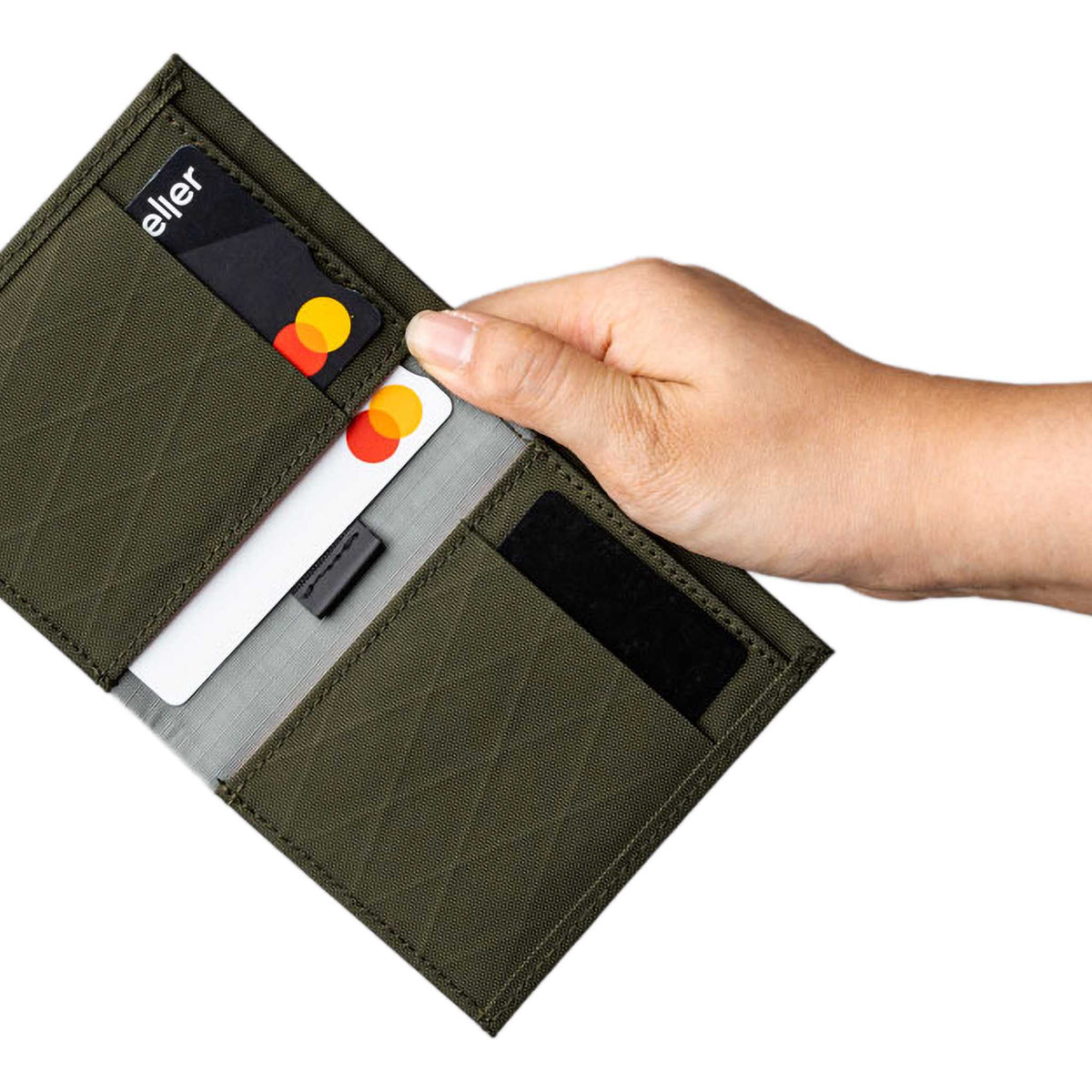 Ark Bifold Cash Wallet Alpaka AD010620507 Wallets One Size / Olive Green| X-Pac X42