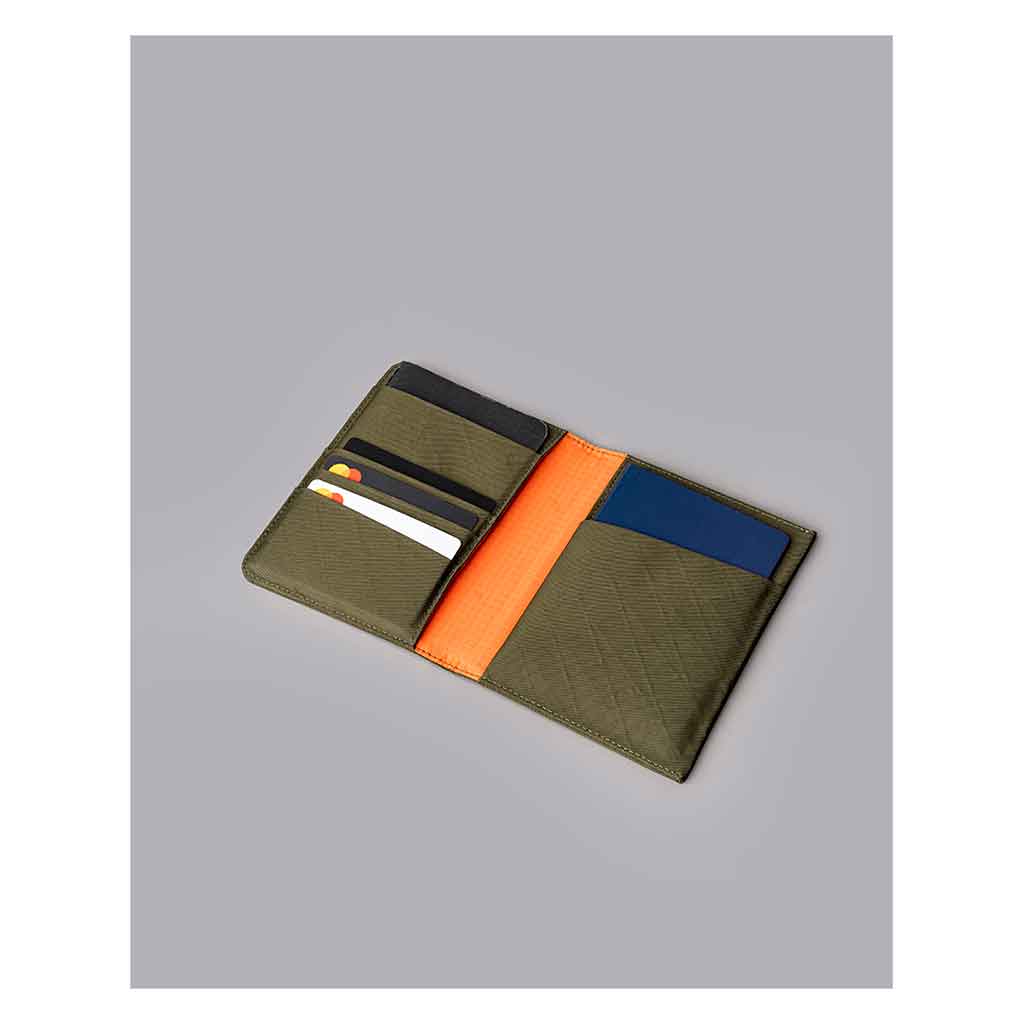 Ark Bifold Passport Wallet Alpaka AD010520511 Wallets One Size / Army Olive | Ecopak EPX400