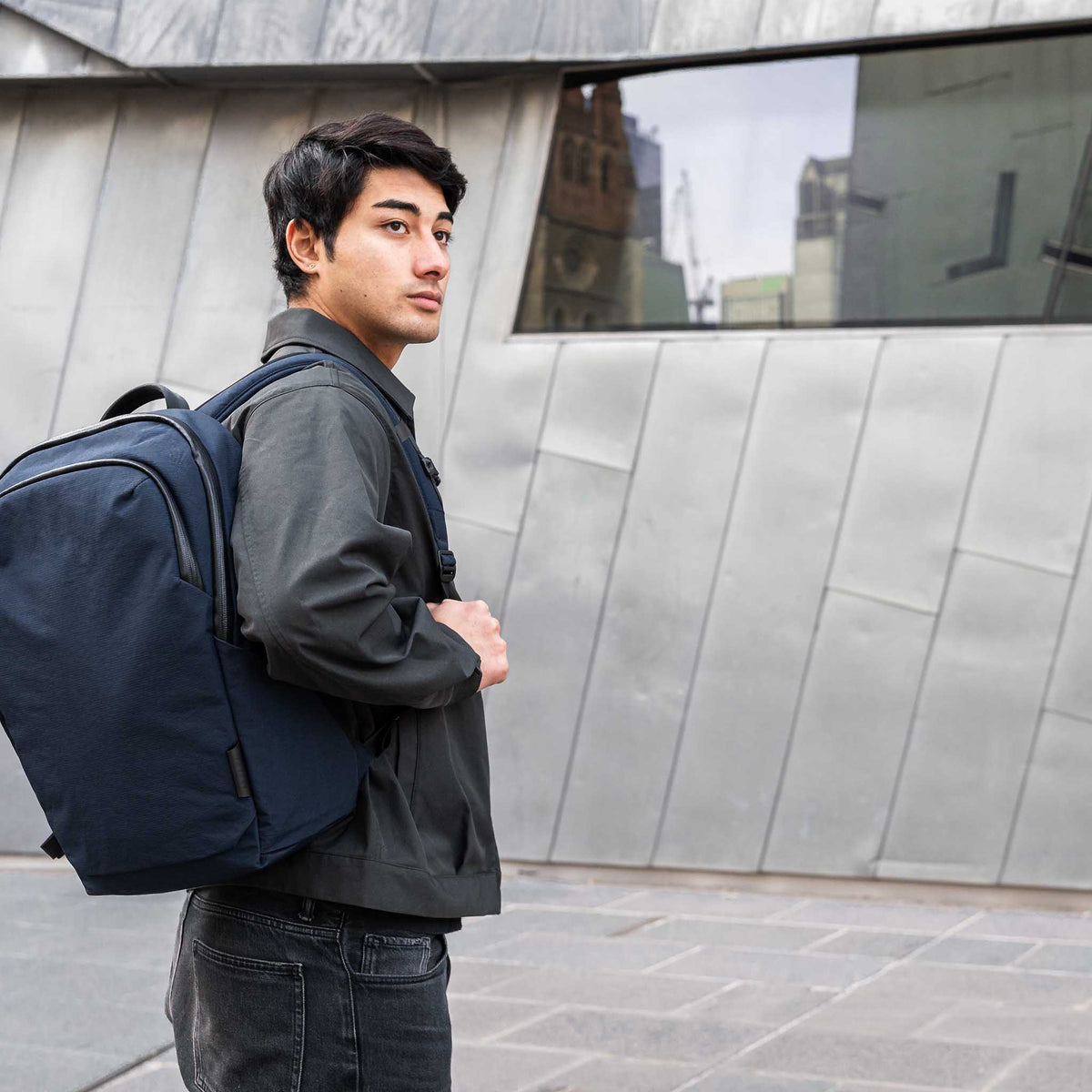 Bravo Backpack 23L Alpaka AA010610624 Backpacks 23L / Moonlight Blue | Axoflux 400D