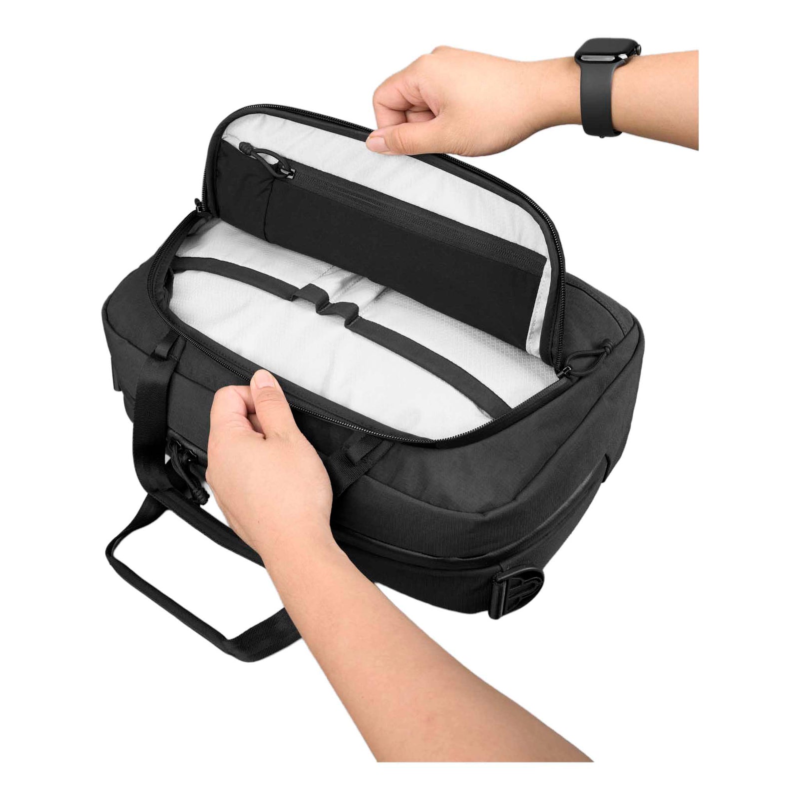 Bravo Brief | 14" Alpaka AA010910124 Briefcases 13L / Black Axoflux 400D Ripstop Nylon