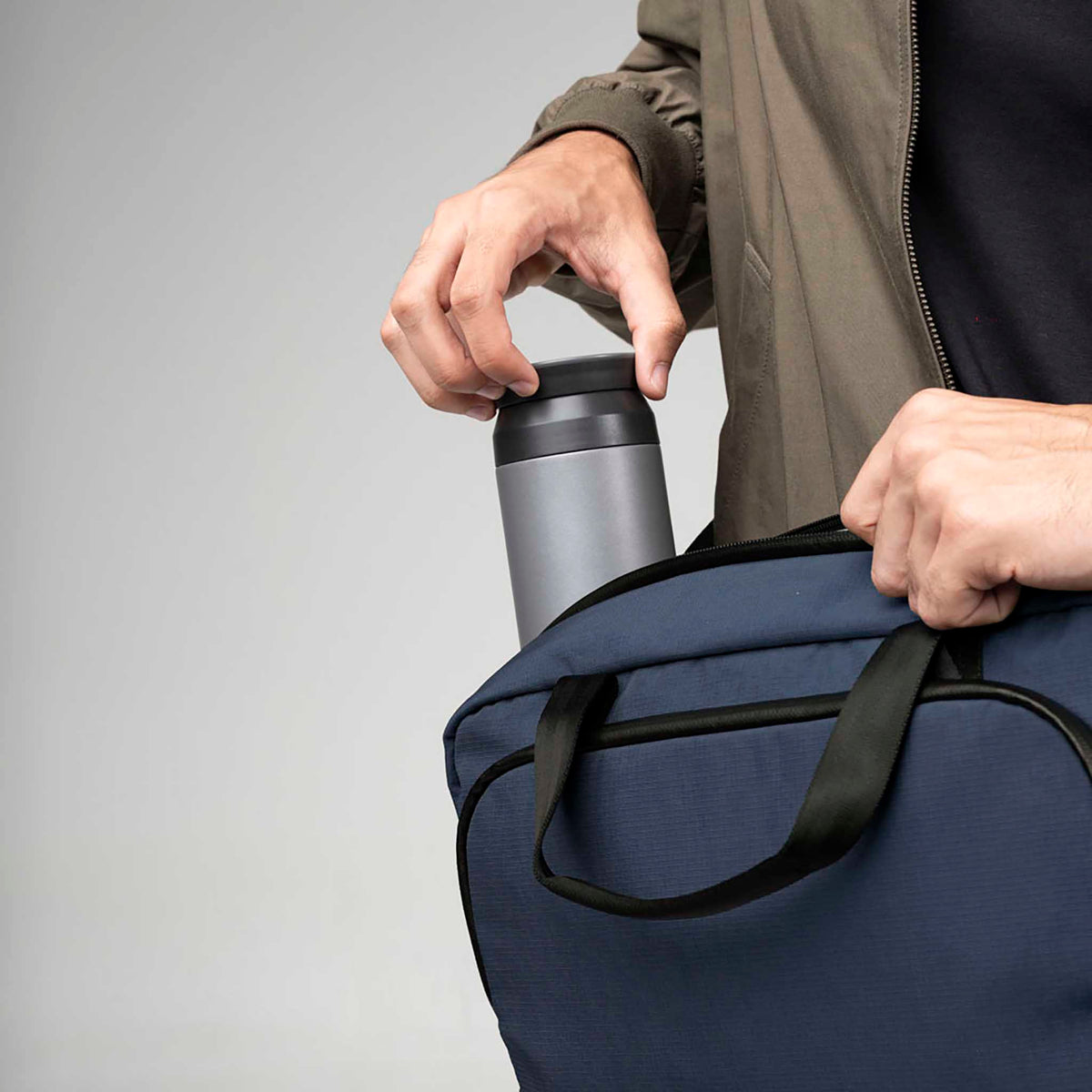 Bravo Brief | 14" Alpaka AA010910624 Briefcases 13L / Moonlight Blue Axoflux 400D Ripstop Nylon
