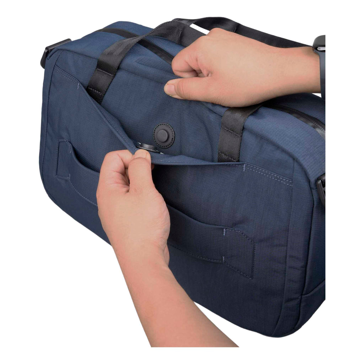 Bravo Brief | 14" Alpaka AA010910624 Briefcases 13L / Moonlight Blue Axoflux 400D Ripstop Nylon