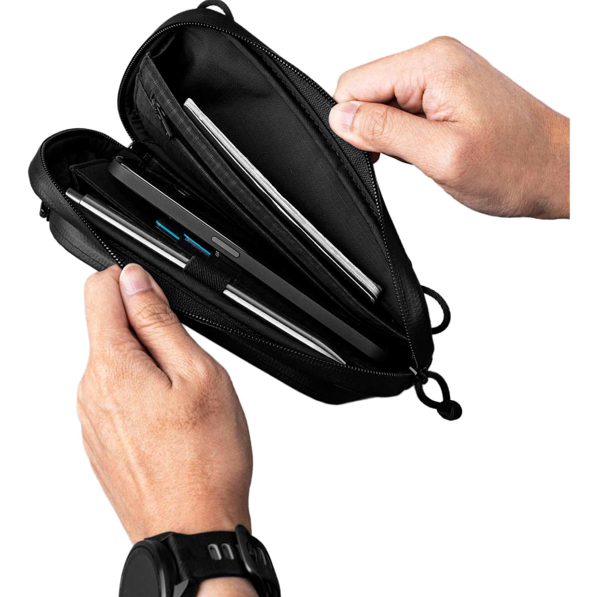 Bravo Passport Pouch Alpaka AD010990118 Wallets One Size / Black Axoflux 210D