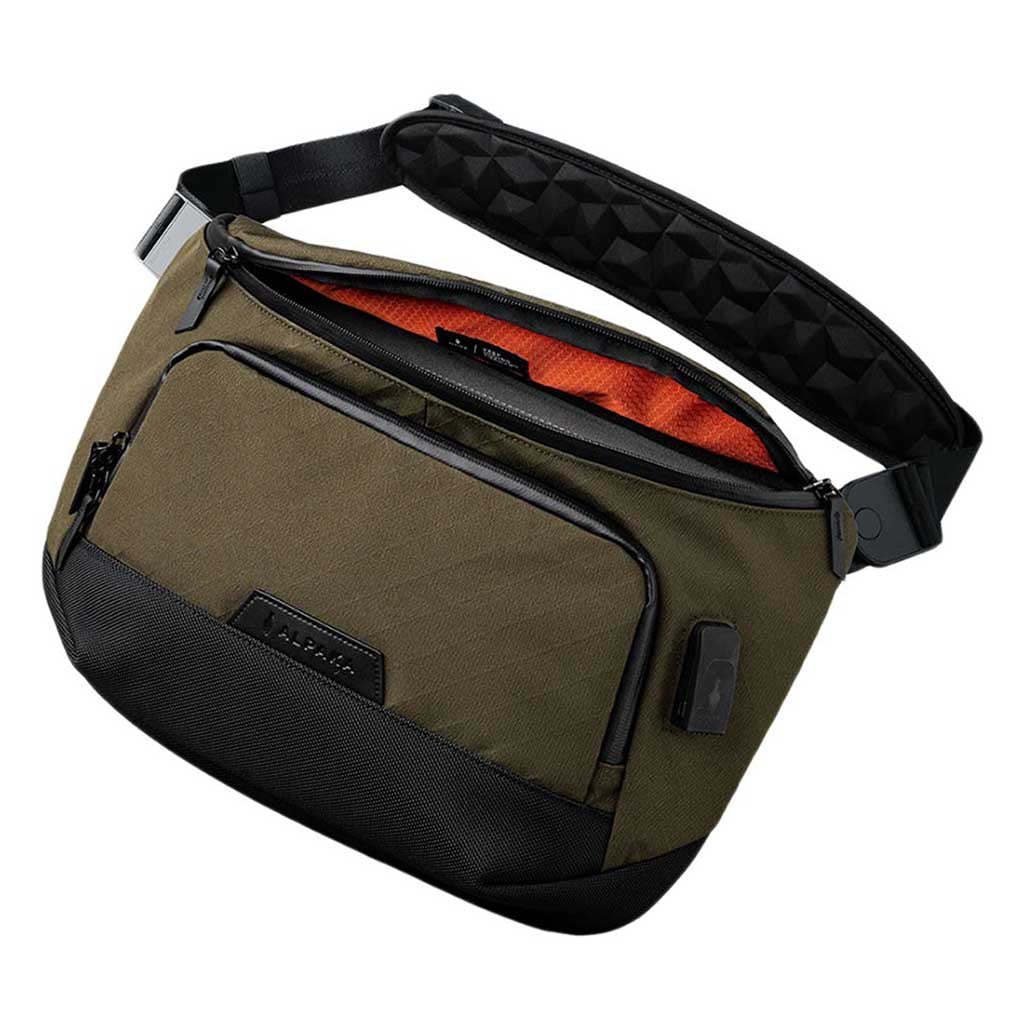 Bravo Sling Max V2 Alpaka AA100200522 Sling Bags 10L / Army Green Axogrid 300D
