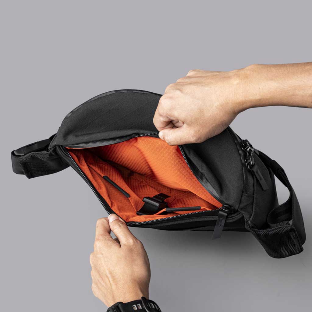 Bravo X Sling V2 Alpaka AA010100122 Sling Bags 6L / Black Axogrid 300D