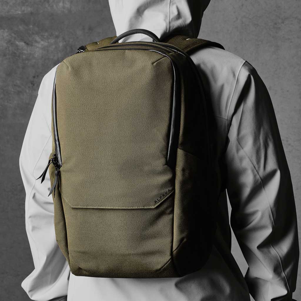 Alpaka | Elements Backpack Pro | Backpack | Army Green | Axoflux 600D ...