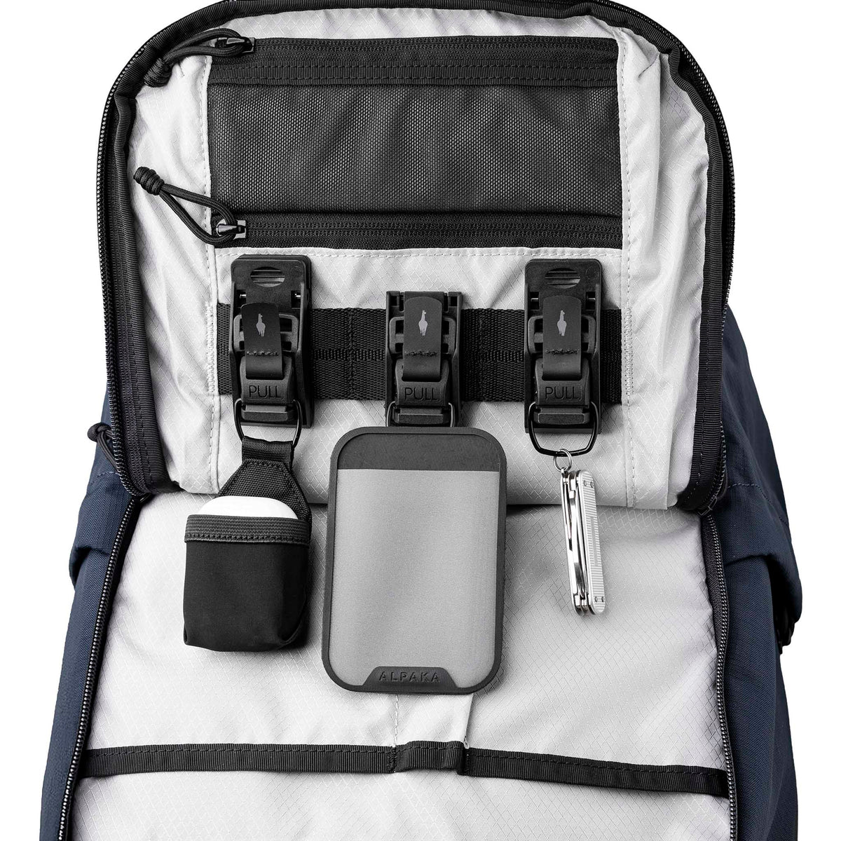 Elements Backpack Pro Alpaka AA010360624 Backpacks 26L / Moonlight Blue | Axoflux 400D Ripstop Nylon