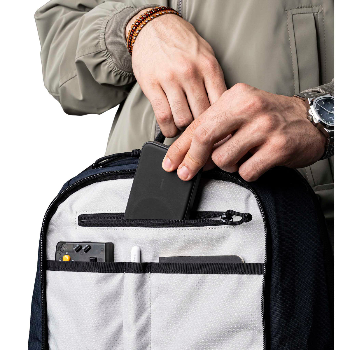 Elements Backpack Pro Alpaka AA010360624 Backpacks 26L / Moonlight Blue | Axoflux 400D Ripstop Nylon