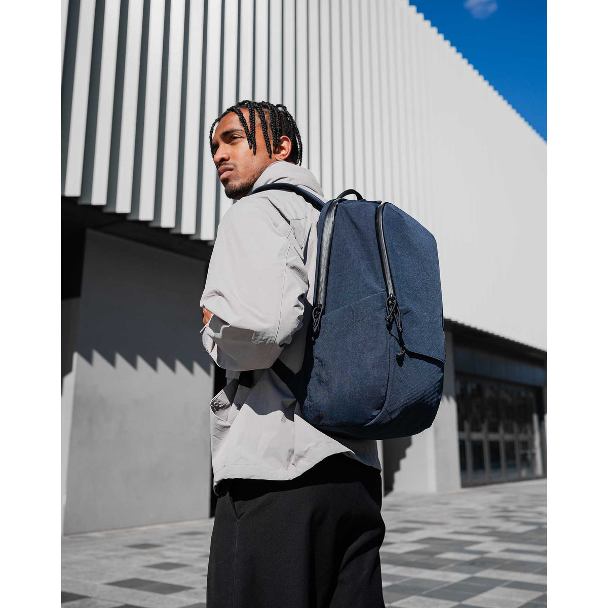 Elements Backpack Pro Alpaka AA010360624 Backpacks 26L / Moonlight Blue | Axoflux 400D Ripstop Nylon
