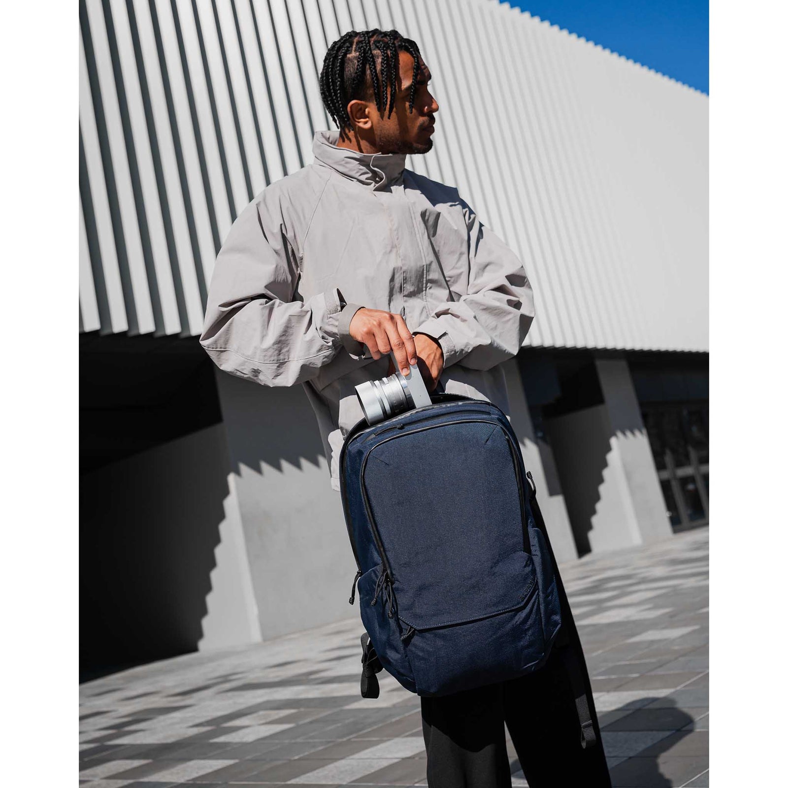 Elements Backpack Pro Alpaka AA010360624 Backpacks 26L / Moonlight Blue | Axoflux 400D Ripstop Nylon