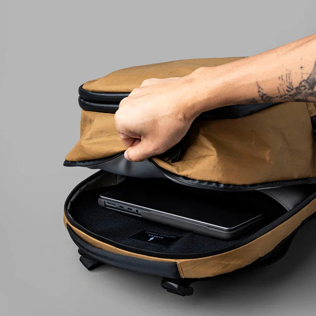 Alpaka | Elements Travel Backpack | Coyote Brown | X-Pac VX21 - WildBounds