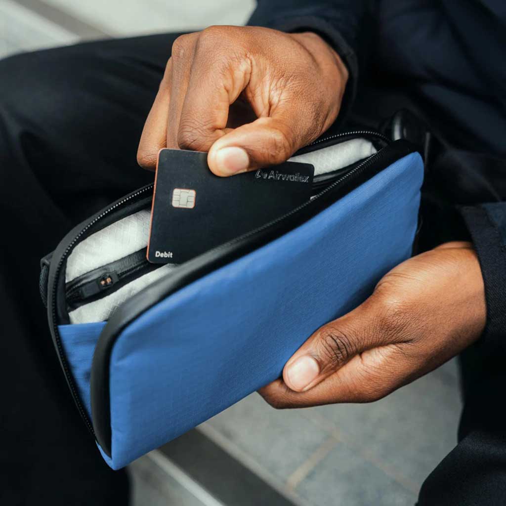 Flight Pouch Alpaka AA010510618 Pouches 300ml / Blue | Axoflux 210D