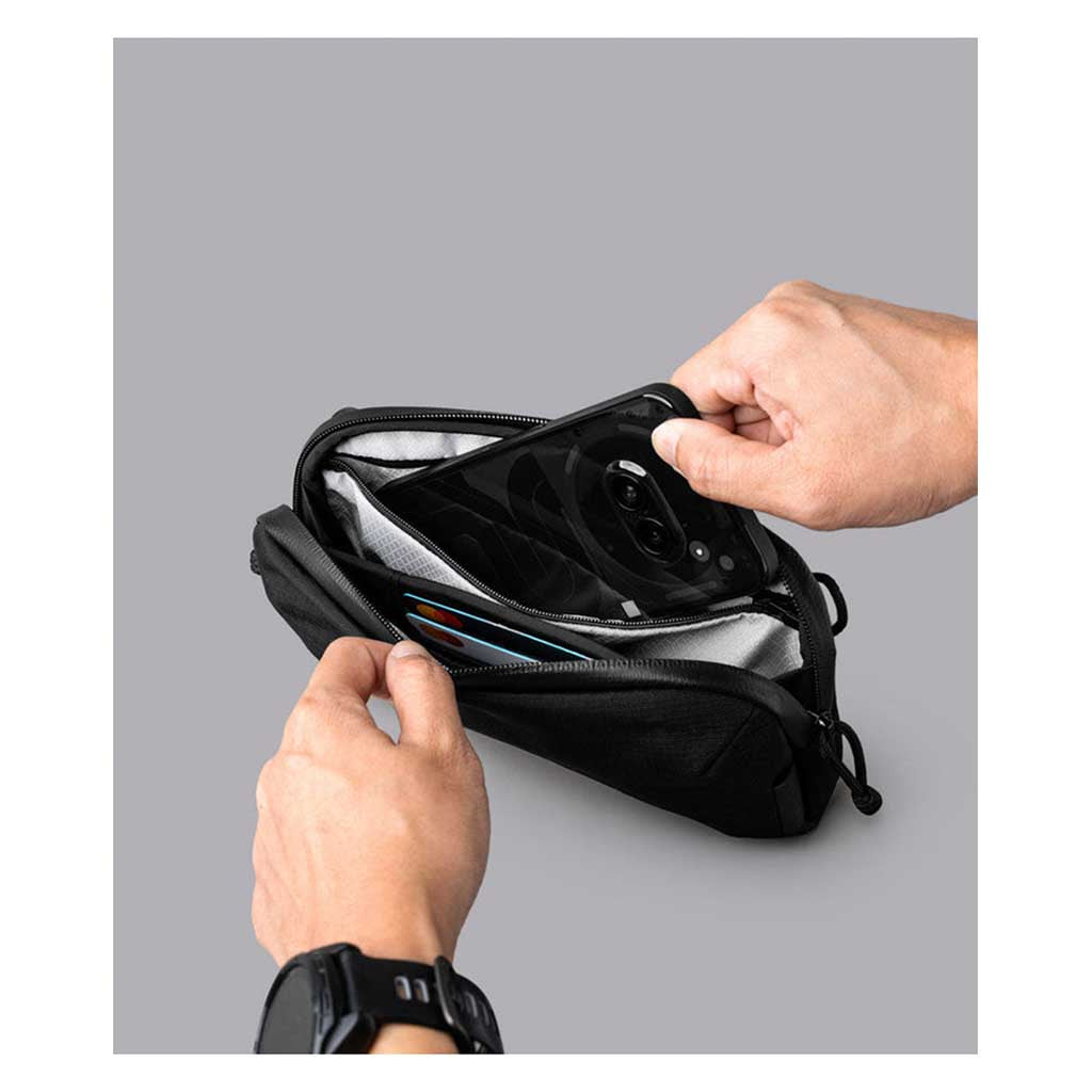 Flight Pouch Pro Alpaka AA010810124 Pouches 0.7L / Black | Axoflux 400D