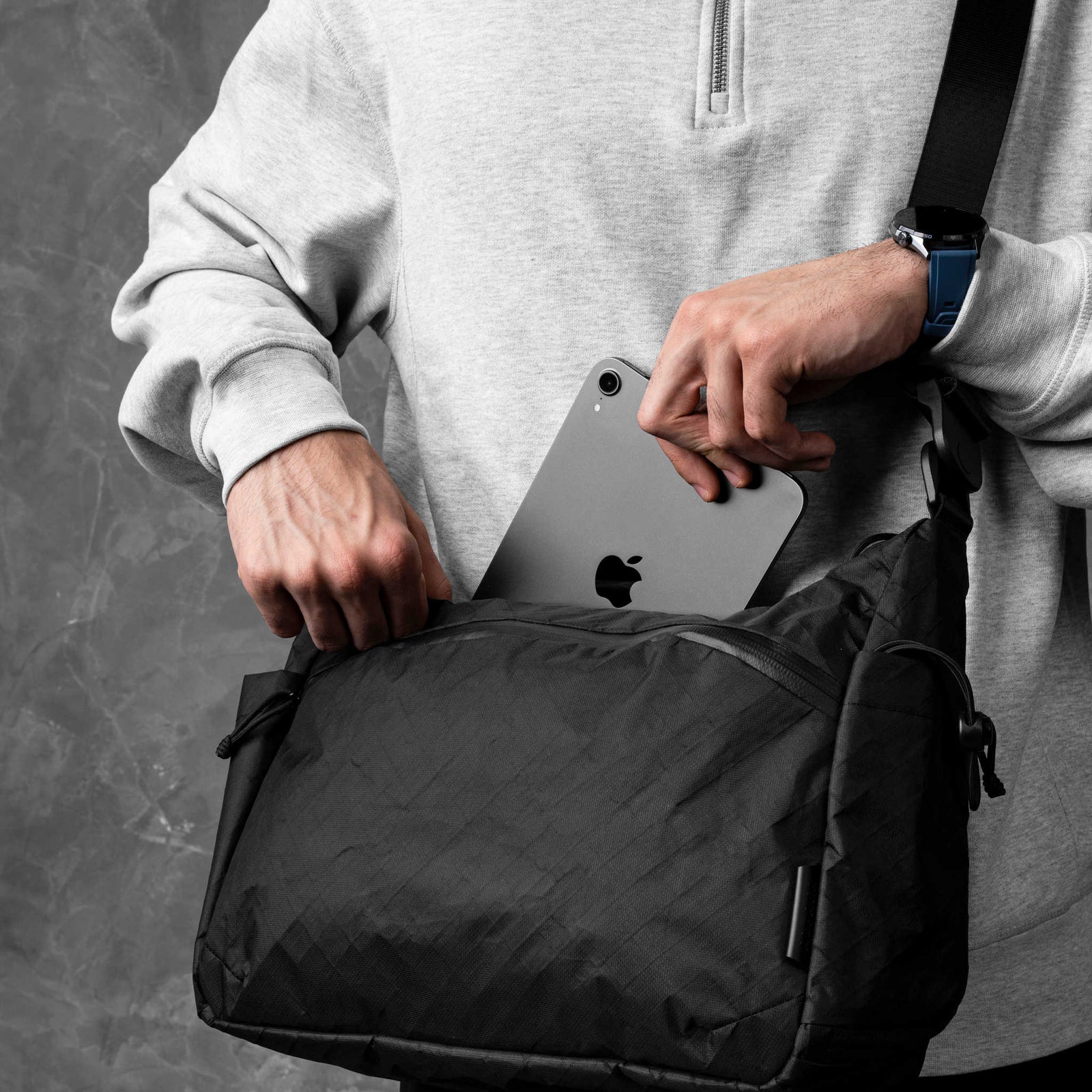 Flight Satchel Alpaka AD010860130 Satchels One Size / Black Ultradyne 100D
