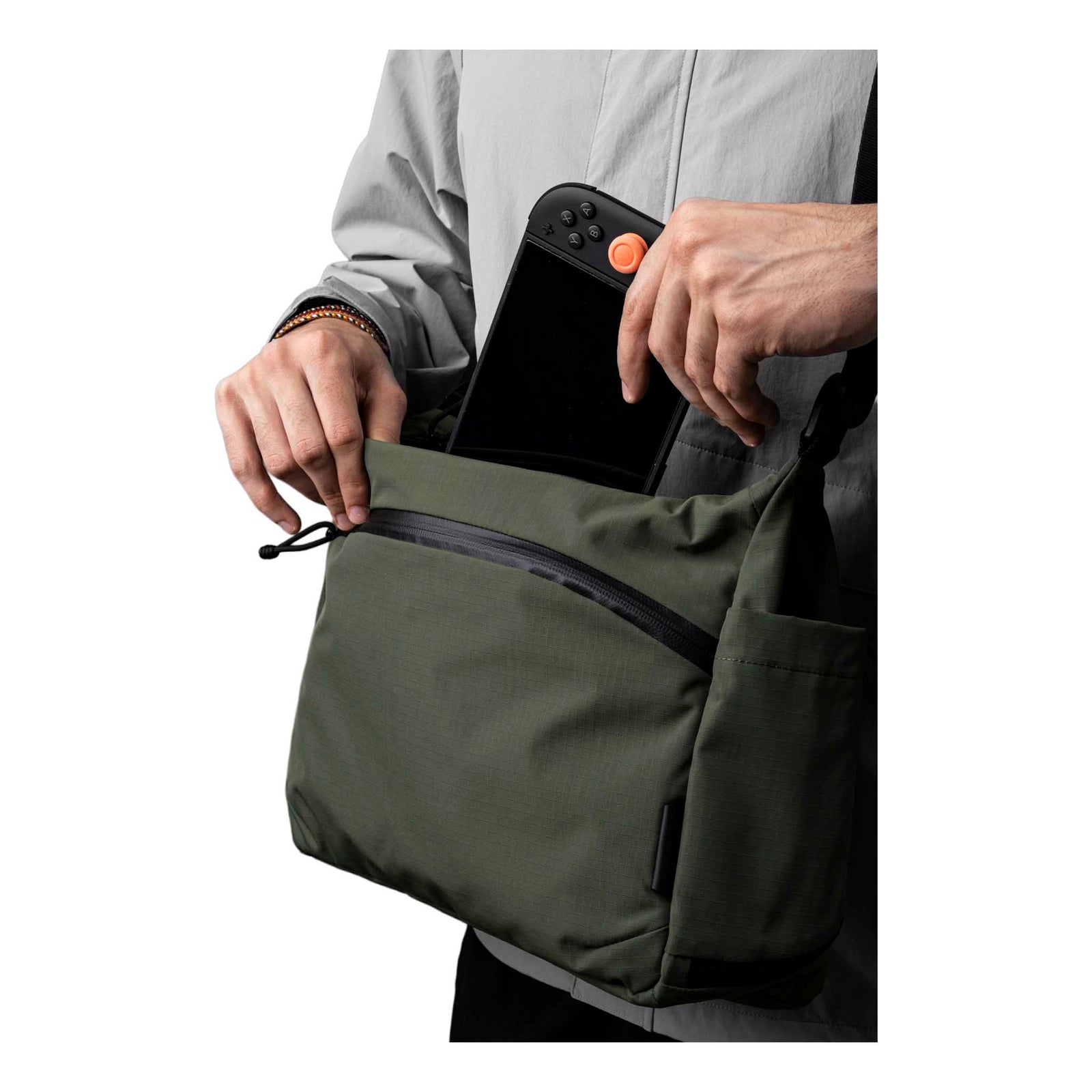 Flight Satchel Alpaka AD010860518 Satchels One Size / Green Axoflux 210D