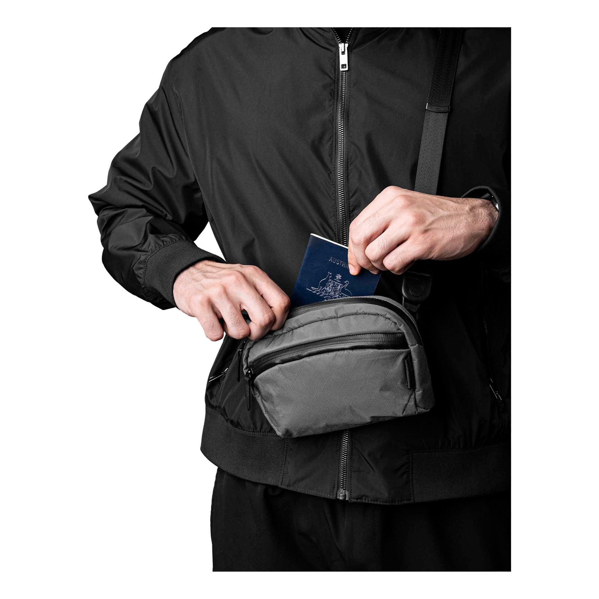 Alpaka | Flight Sling | Travel Pouch | Grey Ultradyne 100D 