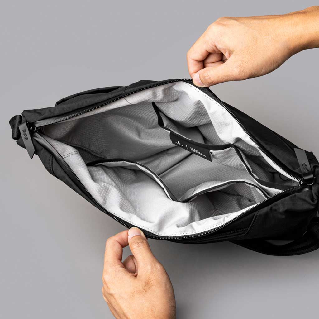 Flow Satchel Alpaka AD010700118 Satchels 4L / Black | Axoflux 210D