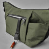 Flow Satchel Alpaka AD010700518 Satchels 4L / Green | Axoflux 210D