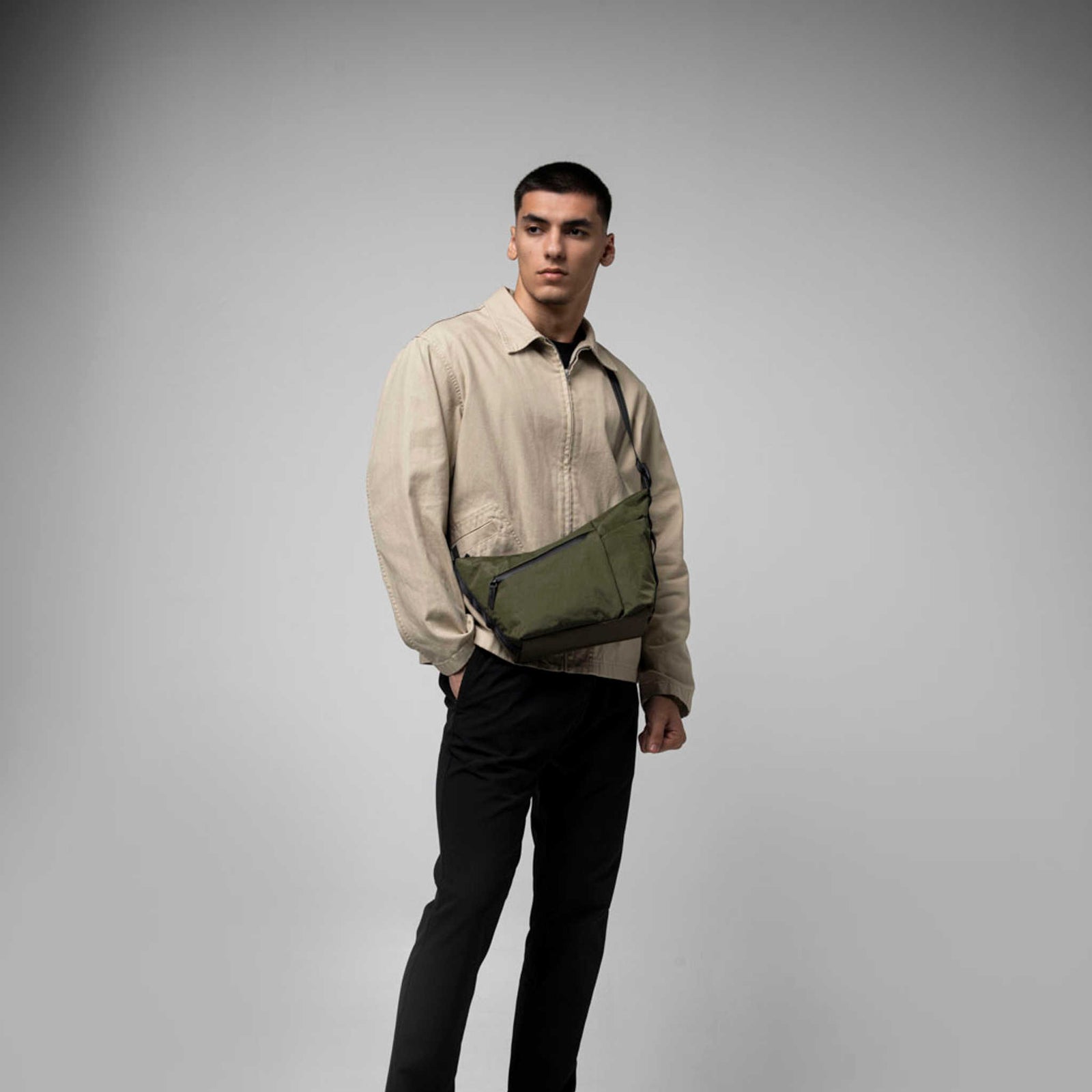 Flow Satchel Alpaka AD010700507 Satchels 4L / Olive Green X-Pac X42