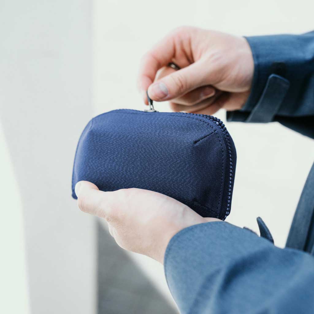 HUB Zip Pocket Alpaka AD010660621 Pouches One Size / Blue | Axoflux 300D