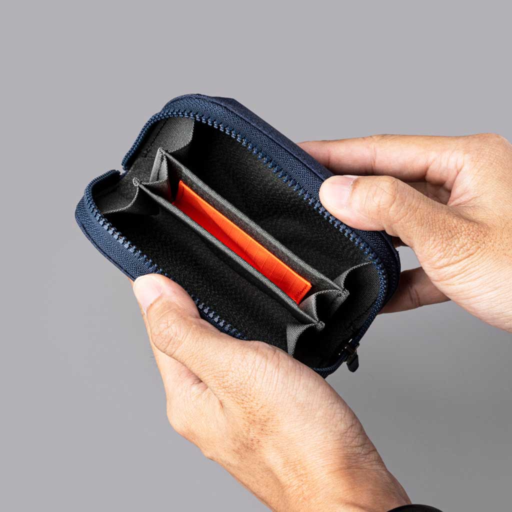 HUB Zip Pocket Alpaka AD010660621 Pouches One Size / Blue | Axoflux 300D