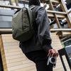 Metro BackpacK Alpaka AA010470526 Backpacks 12L / Army Green Axogrid 210D