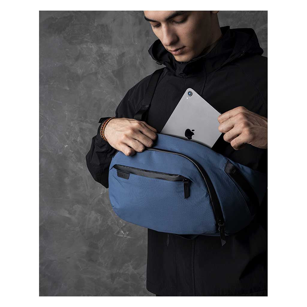 Metro Crossbody | Right Shoulder Alpaka AA010560618 Sling Bags One Size / Blue | Axoflux 210D