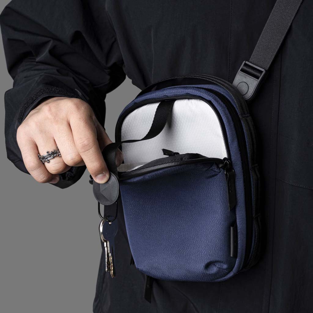 Metro Sling v2 Alpaka Sling Bags 2.5L / Blue | Axoflux 300D