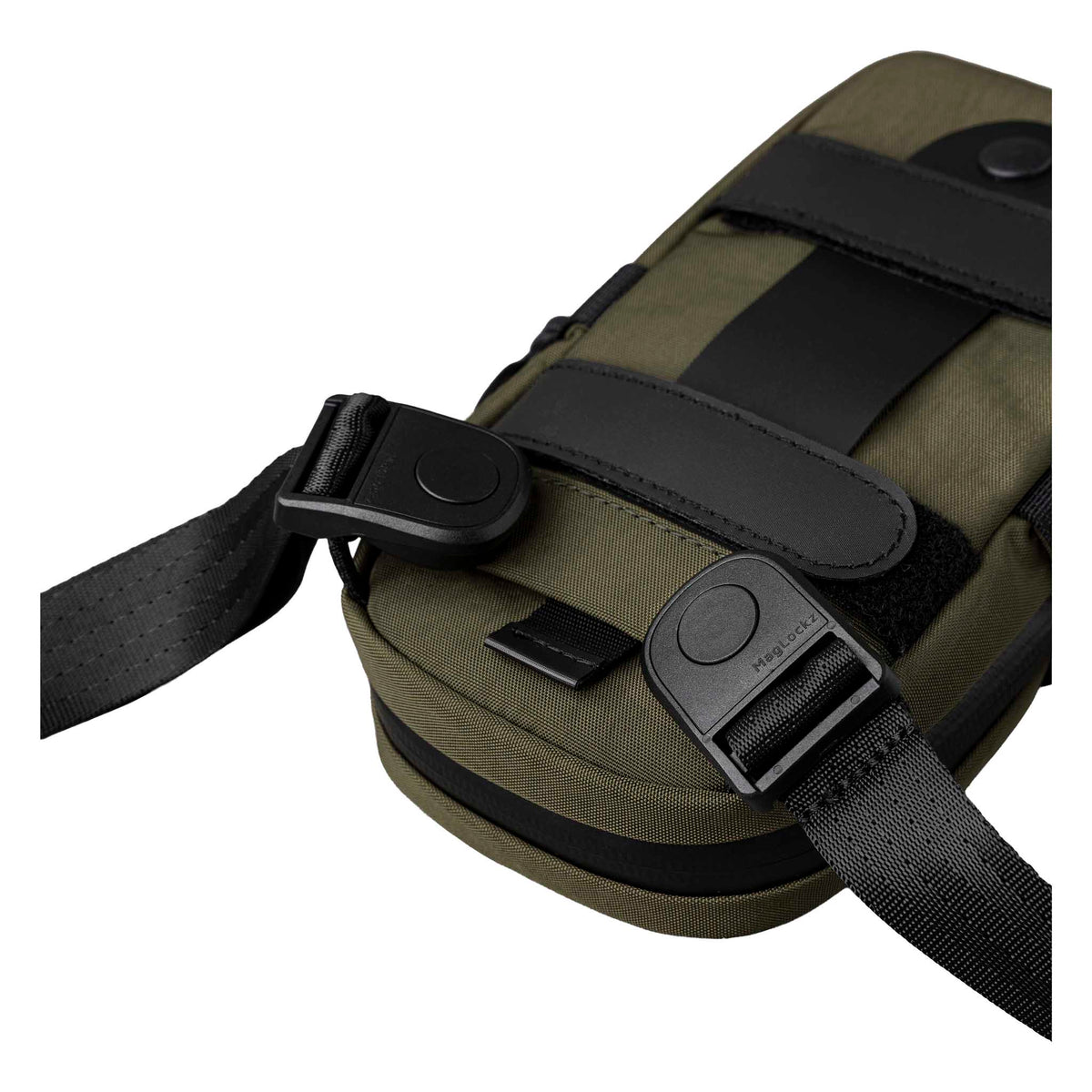 Modular Shoulder Pocket Max Alpaka AD010930531 Phone Pockets Max / Green | Axoflux 400D Washed Nylon