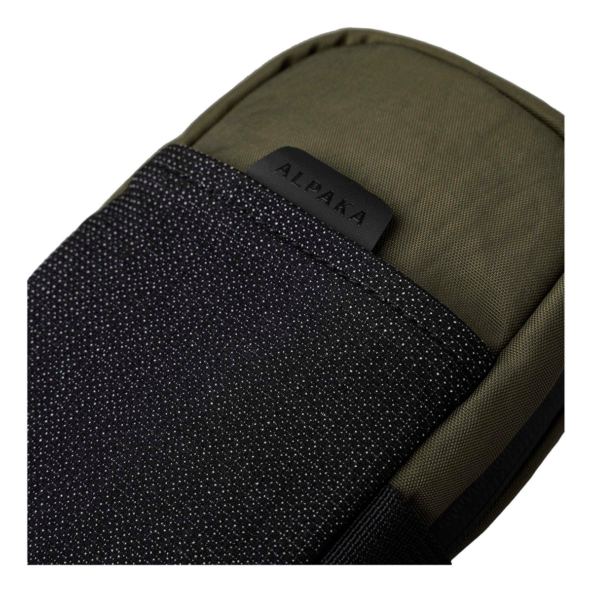 Modular Shoulder Pocket Max Alpaka AD010930531 Phone Pockets Max / Green | Axoflux 400D Washed Nylon