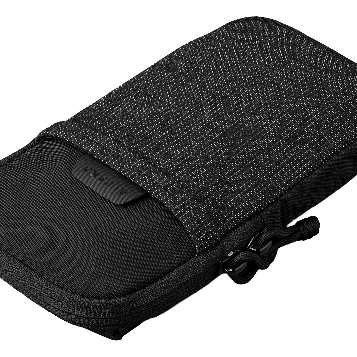 Modular Shoulder Pocket Slim Alpaka AD010920131 Phone Pockets Slim / Black | Axoflux 400D Washed Nylon