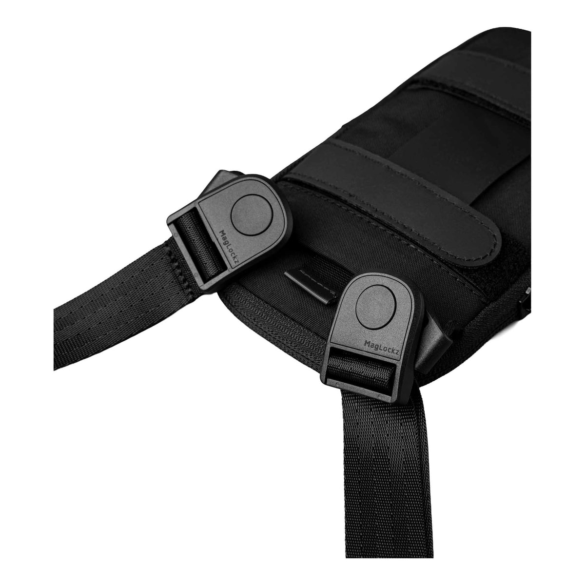 Modular Shoulder Pocket Slim Alpaka AD010920131 Phone Pockets Slim / Black | Axoflux 400D Washed Nylon