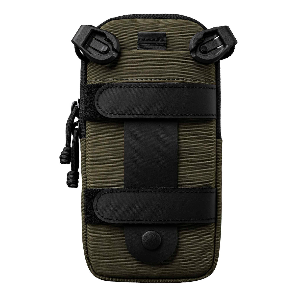 Modular Shoulder Pocket Slim Alpaka AD010920531 Phone Pockets Slim / Green | Axoflux 400D Washed Nylon