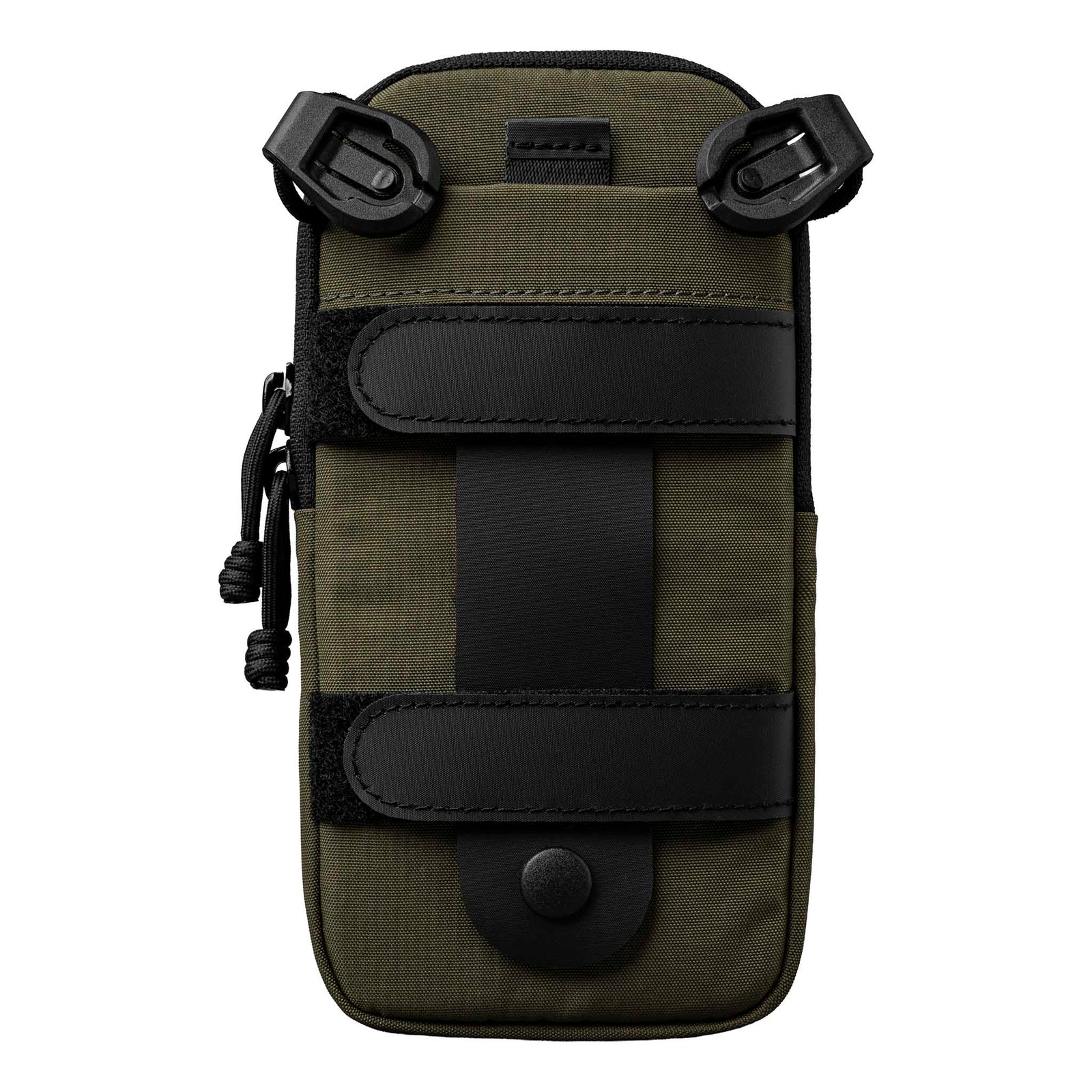 Modular Shoulder Pocket Slim Alpaka AD010920531 Phone Pockets Slim / Green | Axoflux 400D Washed Nylon