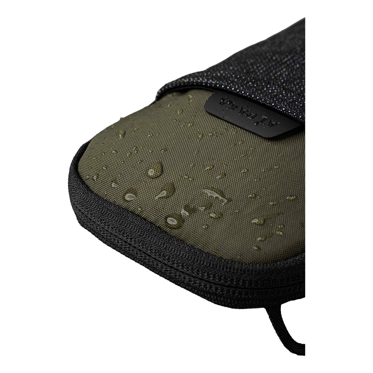 Modular Shoulder Pocket Slim Alpaka AD010920531 Phone Pockets Slim / Green | Axoflux 400D Washed Nylon