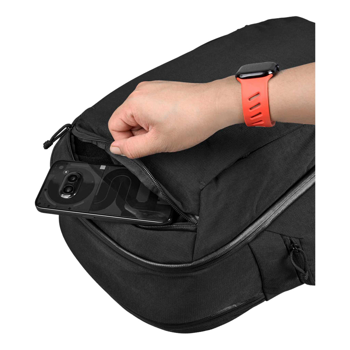 Traverse Backpack 38L Alpaka AA010900124 Backpacks 38L / Black Axoflux 400D Ripstop Nylon