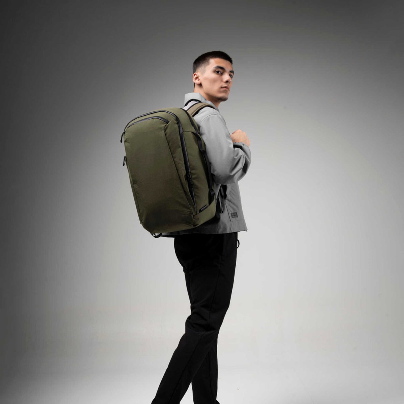 Traverse Backpack 38L Alpaka AA010900524 Backpacks 38L / Green Axoflux 400D Ripstop Nylon