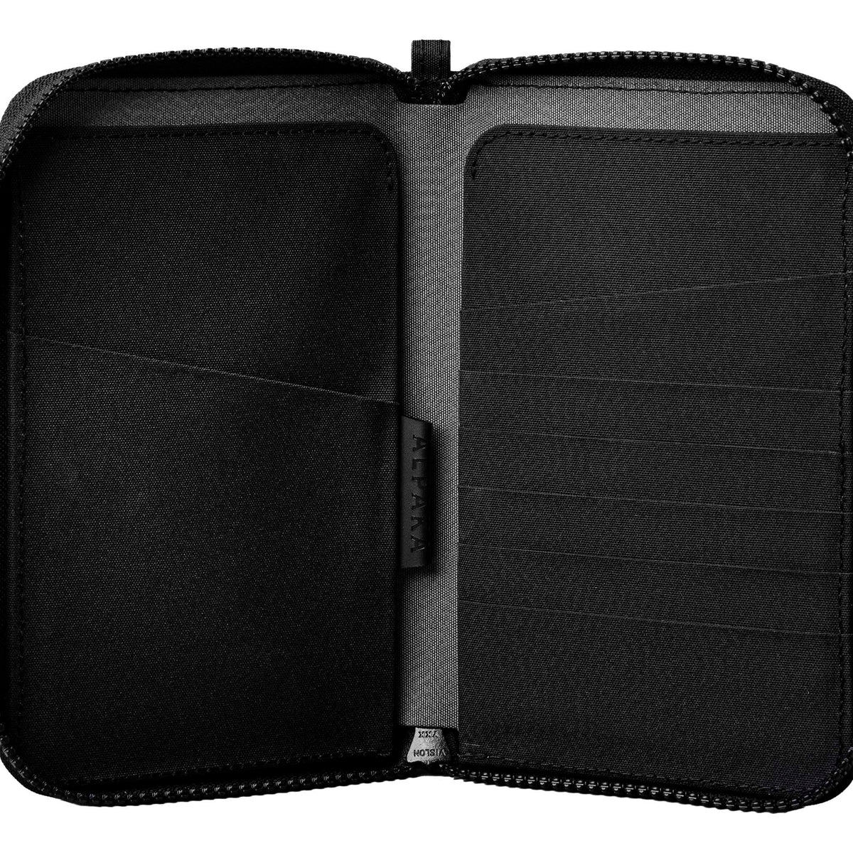 Zip Passport Wallet Alpaka AD010860122 Wallets One Size / Black | Axogrid 300D
