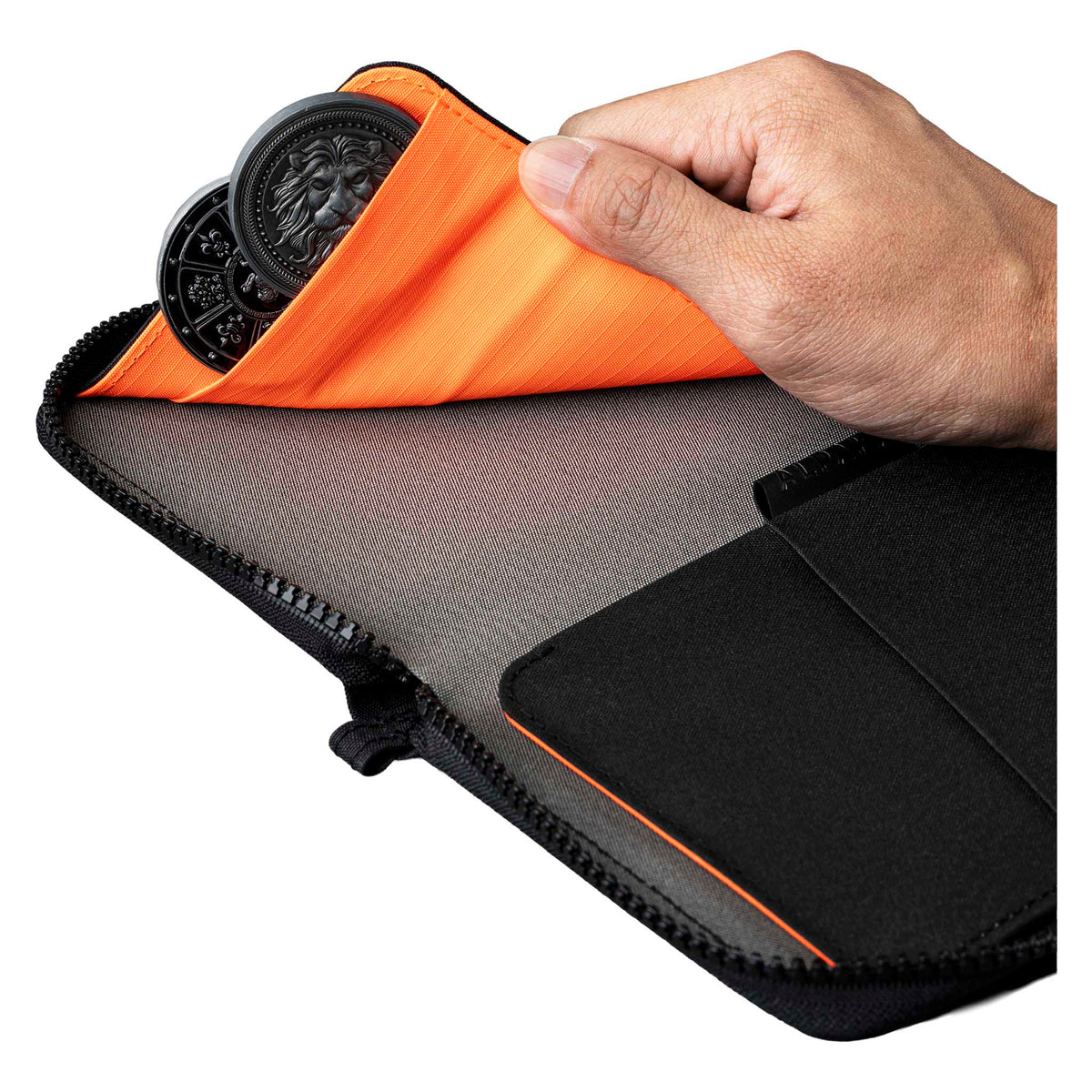 Zip Passport Wallet Alpaka AD010860122 Wallets One Size / Black | Axogrid 300D