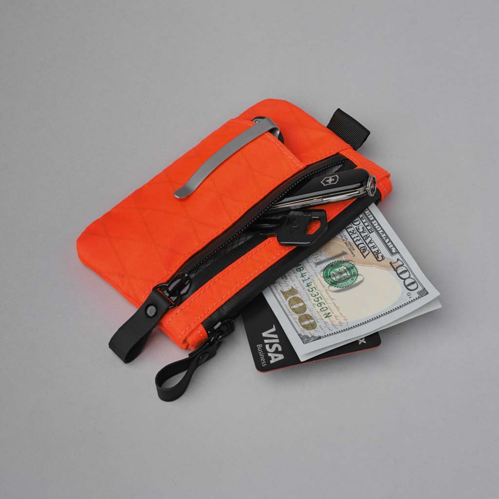Zip Pouch Pro Alpaka AD010190704 Pouches One Size / Hot Orange | X-Pac VX25