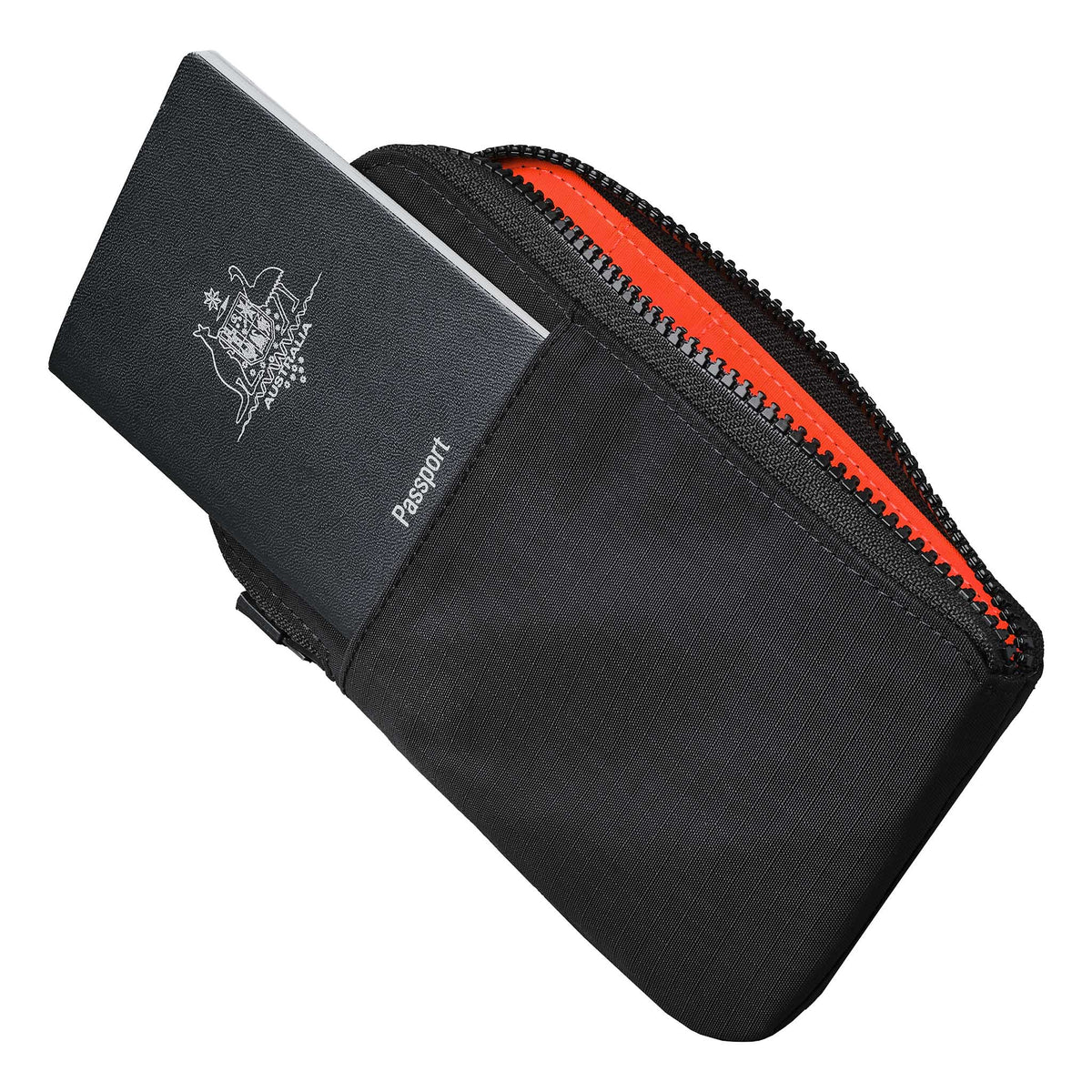 Zip Travel Wallet Alpaka AD010590118 Wallets One Size / Black | Axoflux 210D