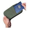 Zip Travel Wallet Alpaka AD010590518 Wallets One Size / Green | Axoflux 210D