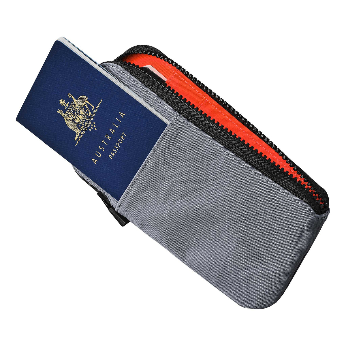 Zip Travel Wallet Alpaka AD010590218 Wallets One Size / Grey | Axoflux 210D